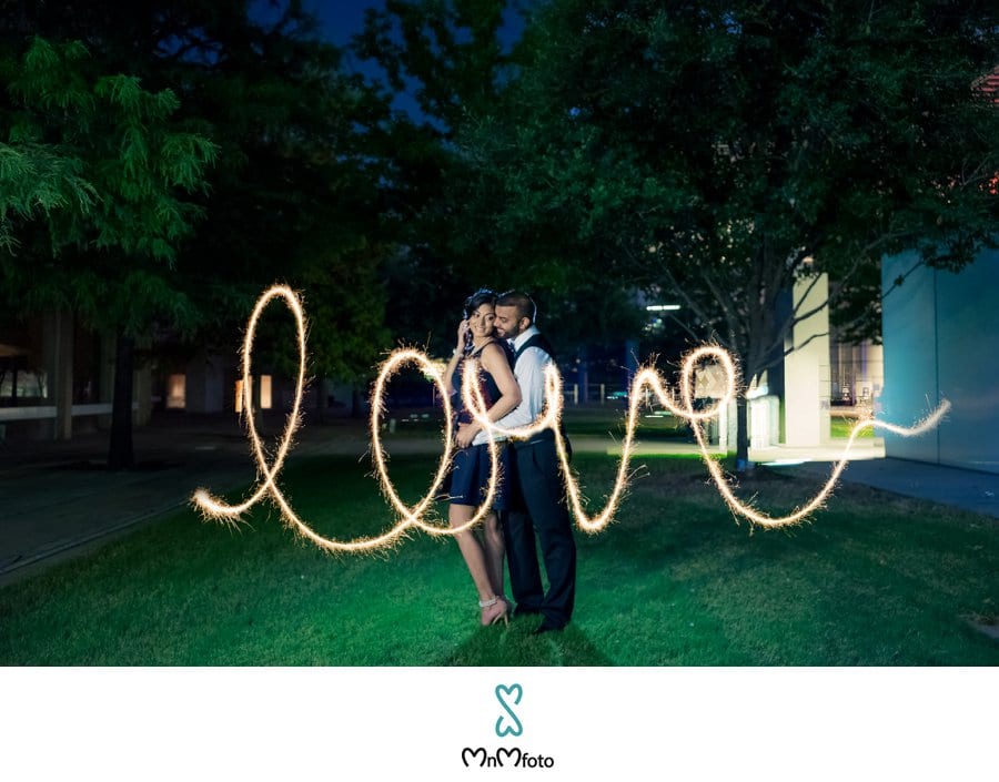 Cowboys Themed Engagement Photos in Dallas.