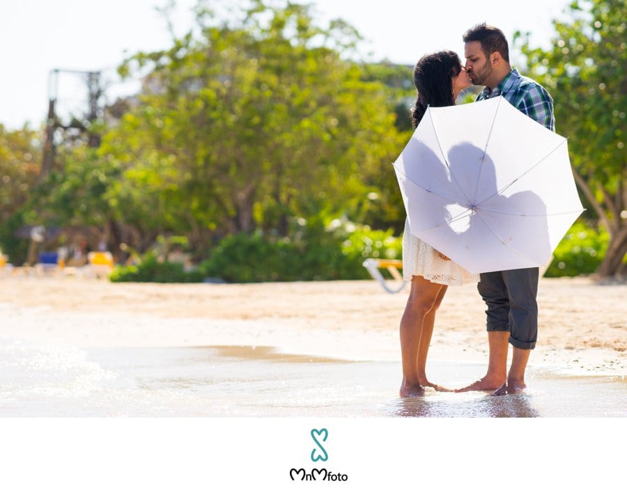 Michelle & Tony's Sunset Photoshoot in Montego Bay, Jamaica