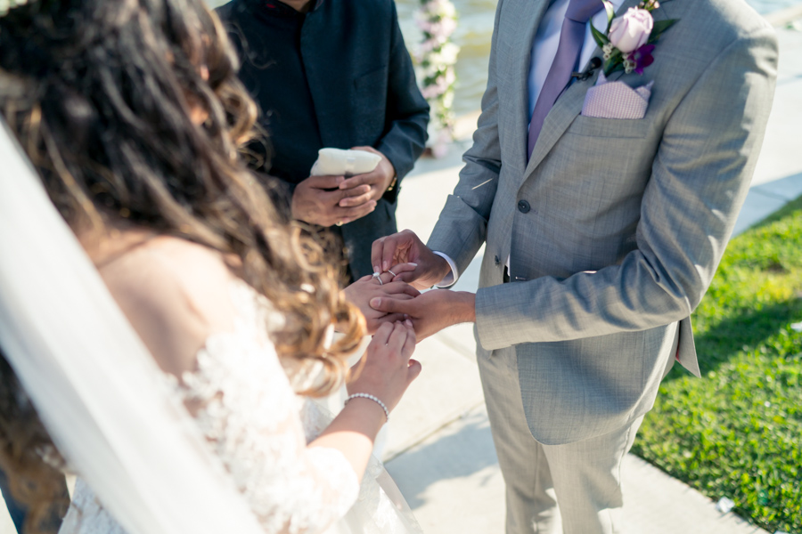 waters edge wedding photography