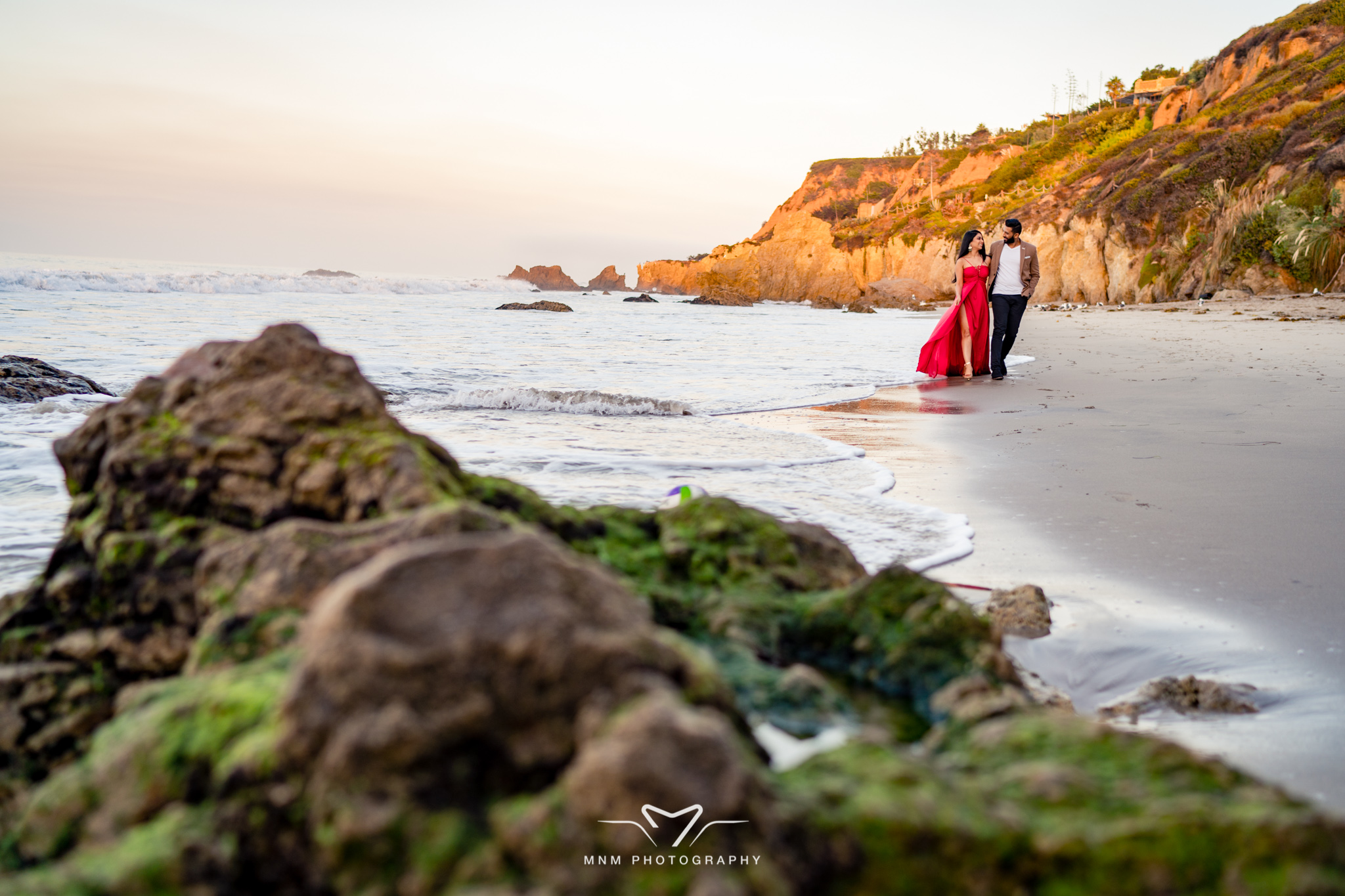 El Metador Beach Engagement Photos