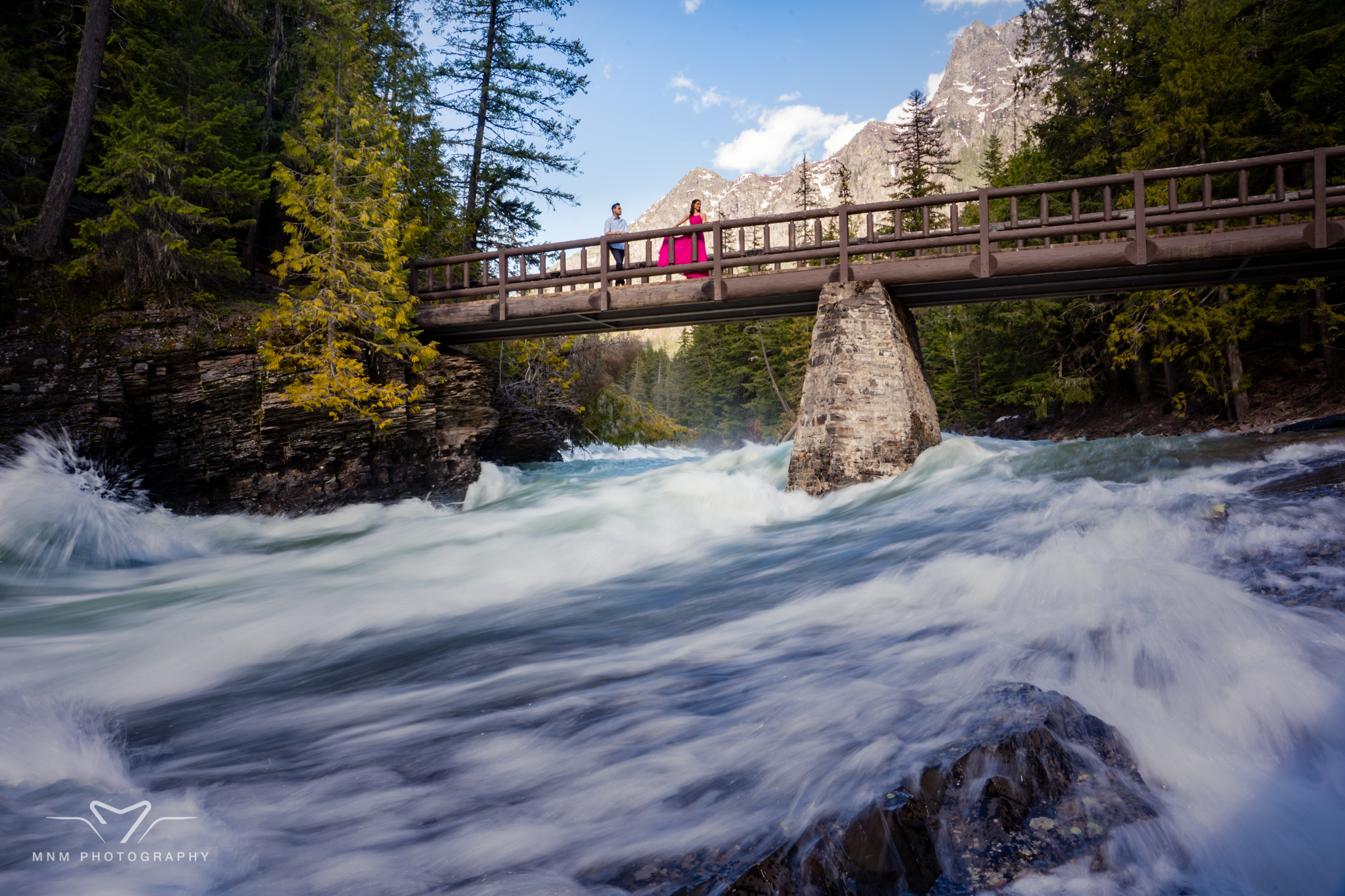 Glacier National Park Engagement Photo Shoot