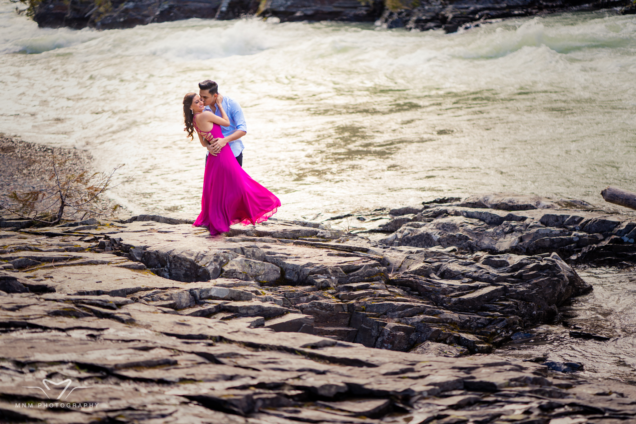 Glacier National Park Engagement Photo Shoot