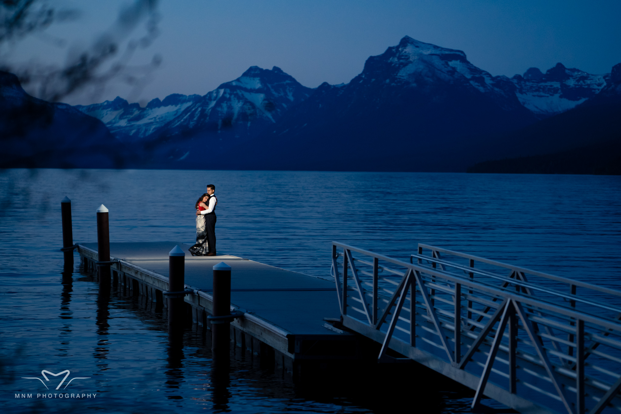 Lake McDonald Glacier National Park Engagement Photo Shoot