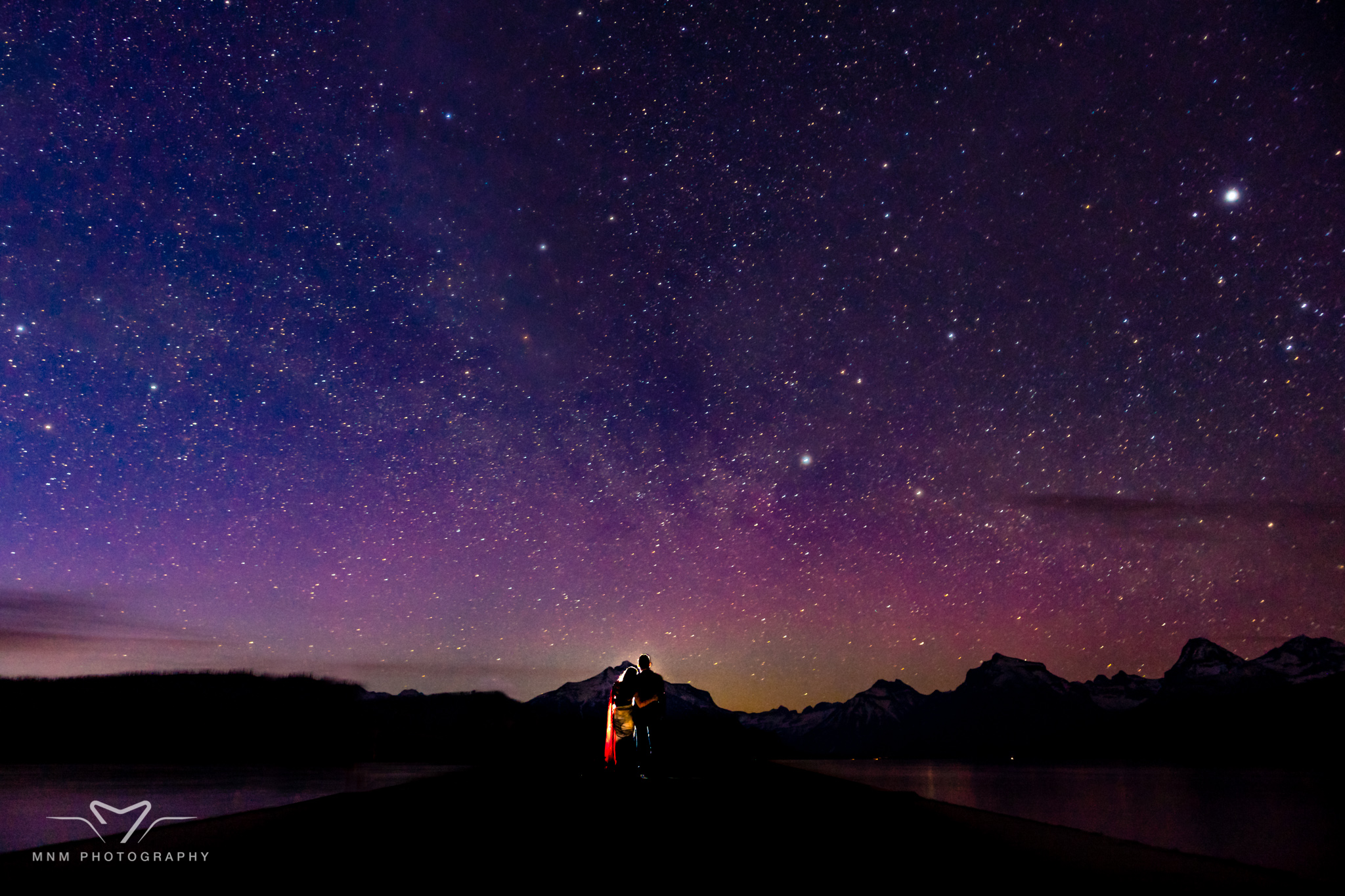 Lake McDonald Glacier National Park Engagement Photo Shoot