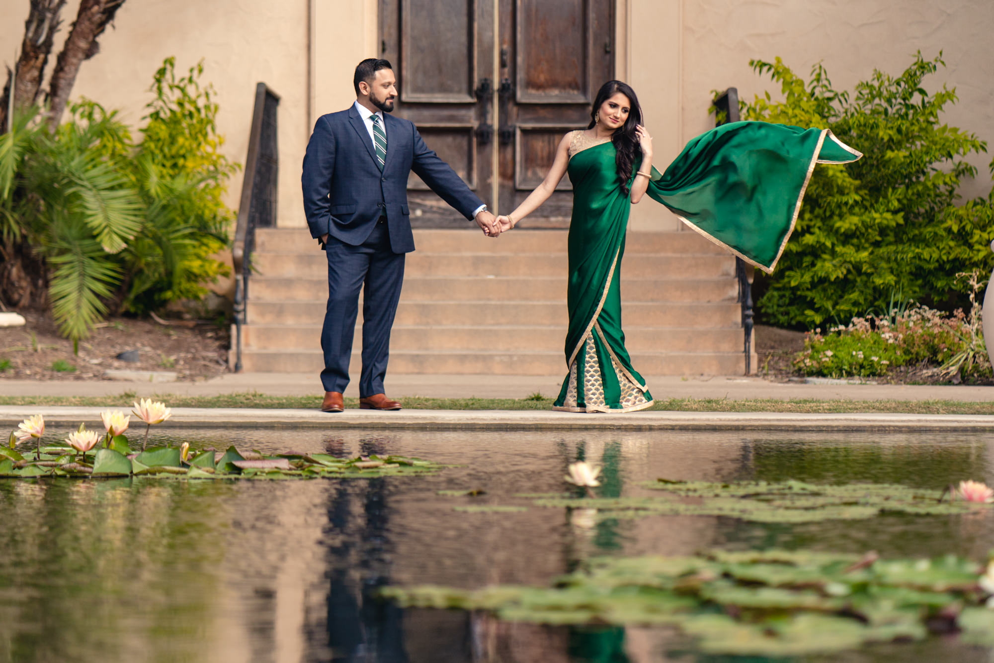 Balboa Park San Diego Engagement Photos