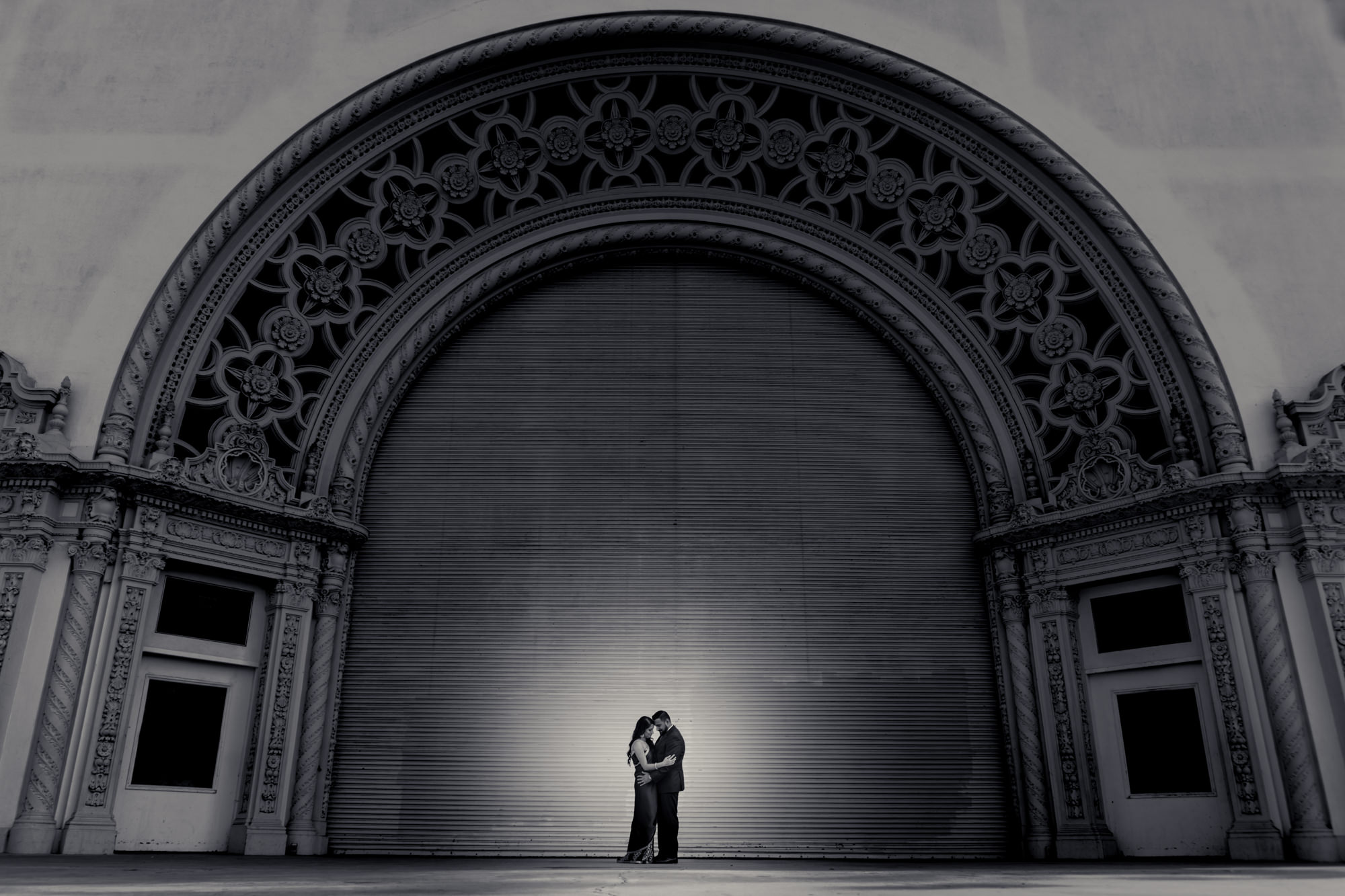 Balboa Park San Diego Engagement Photos