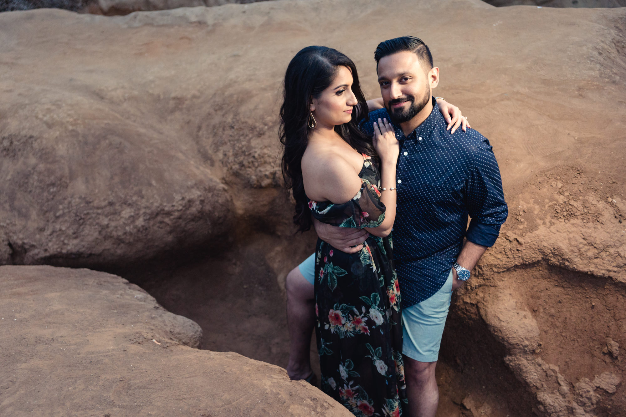 Sunset Cliffs San Diego Engagement Photos