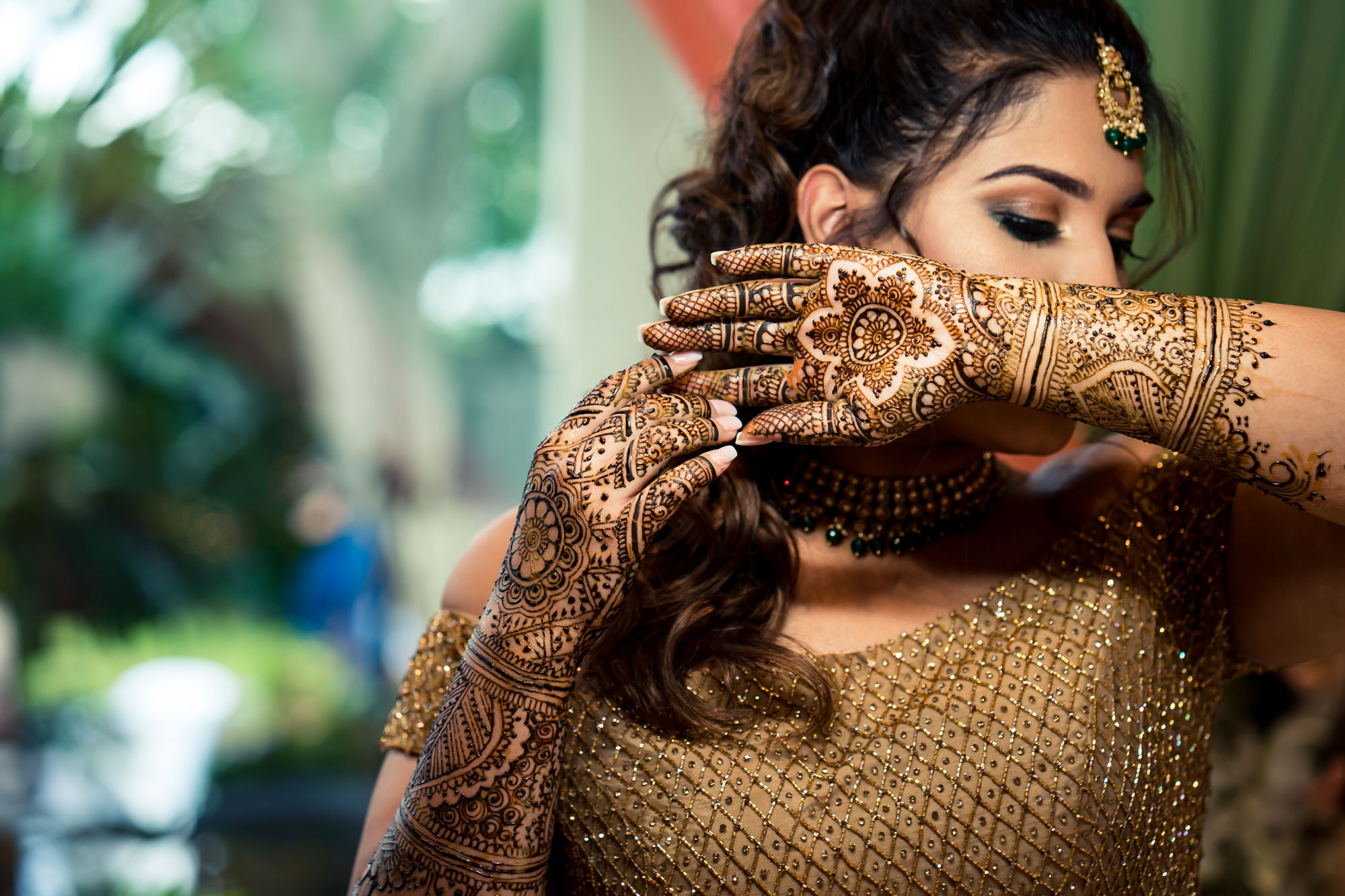 Henna Indian Bride