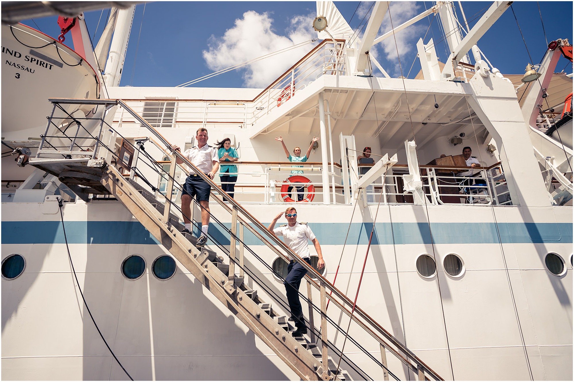 bora bora indian wedding baraat windstar cruise front deck