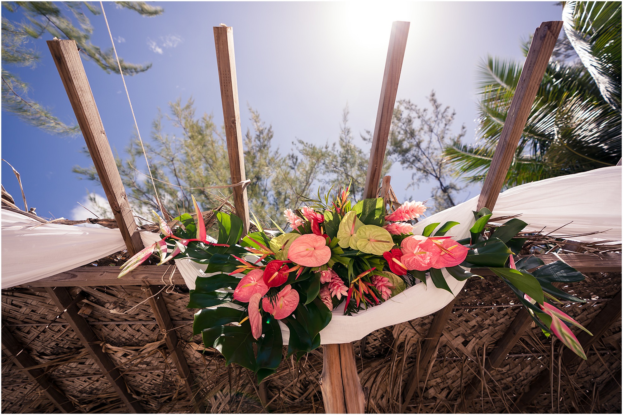 bora bora indian wedding on motu tapu island