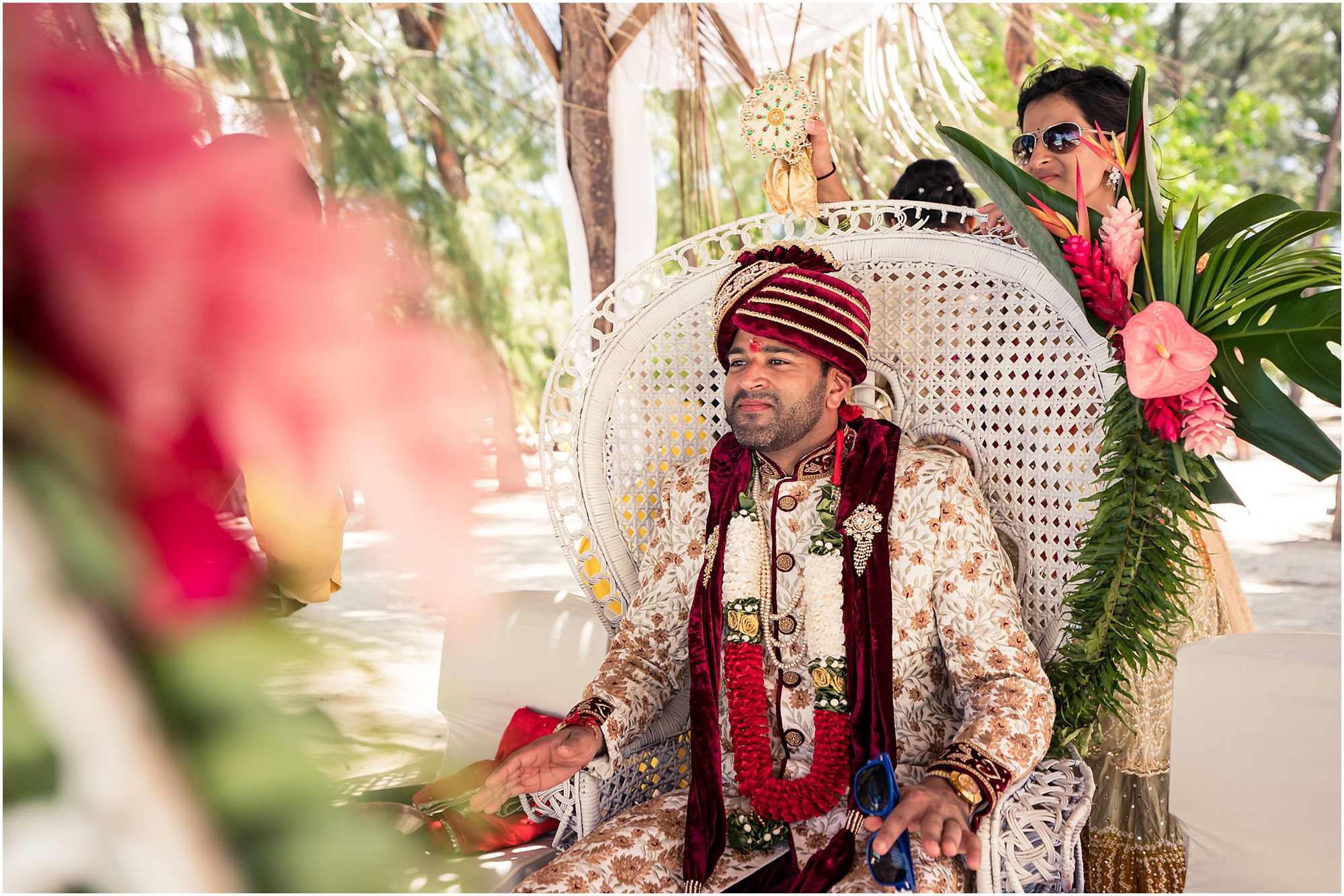 bora bora motu tapu indian wedding ceremony