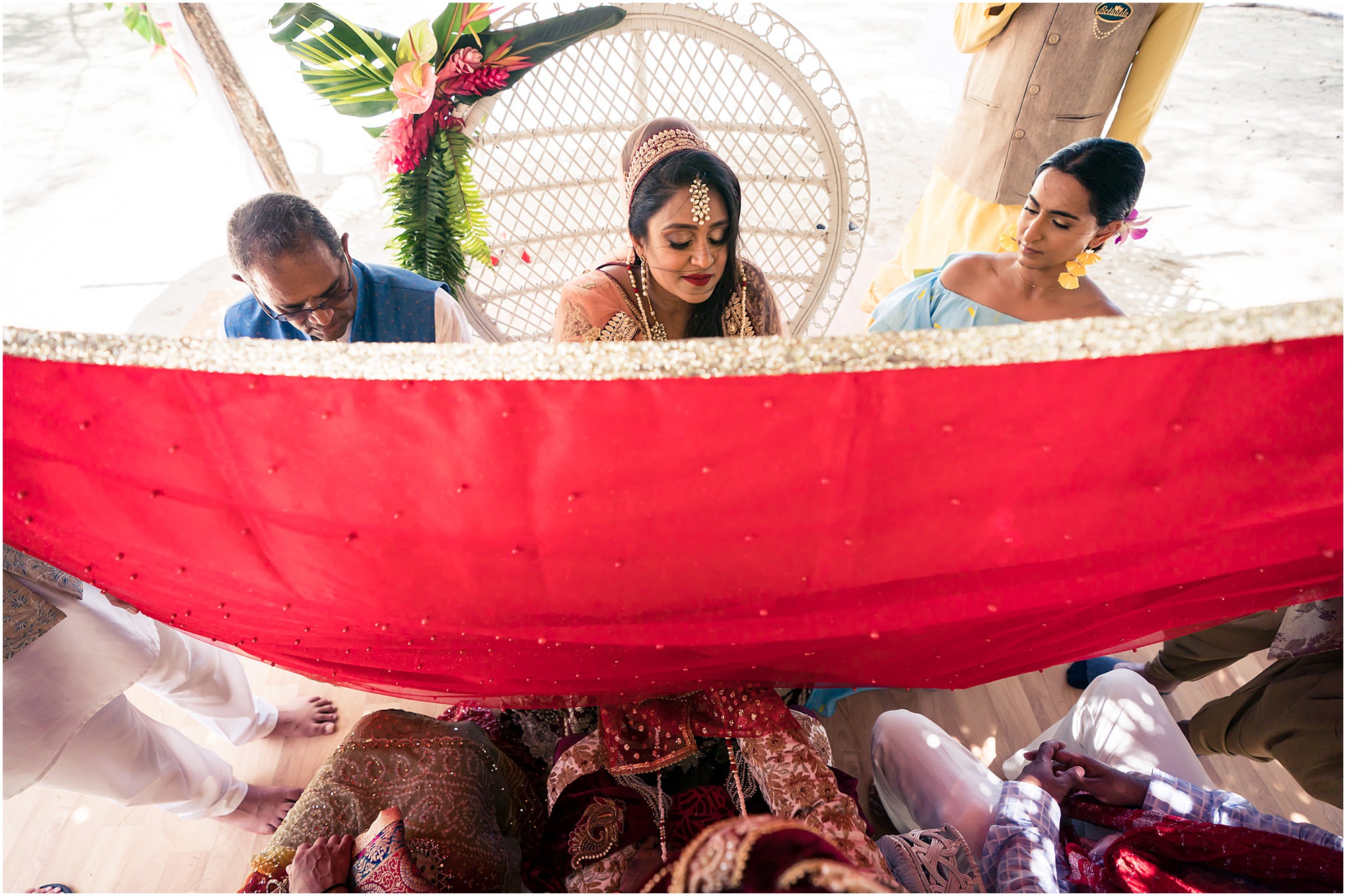 bora bora motu tapu indian wedding ceremony