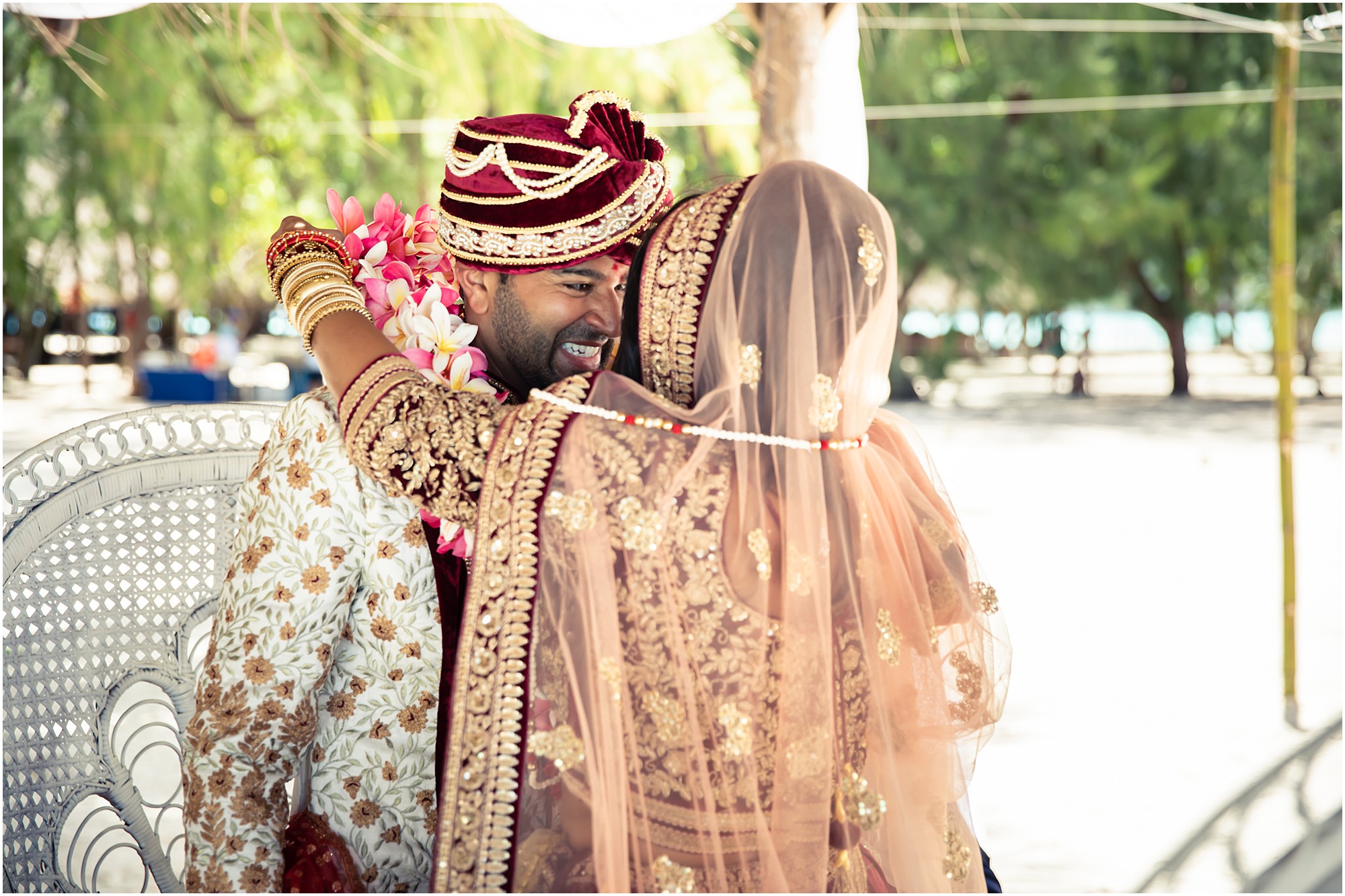 bora bora motu tapu indian wedding ceremony