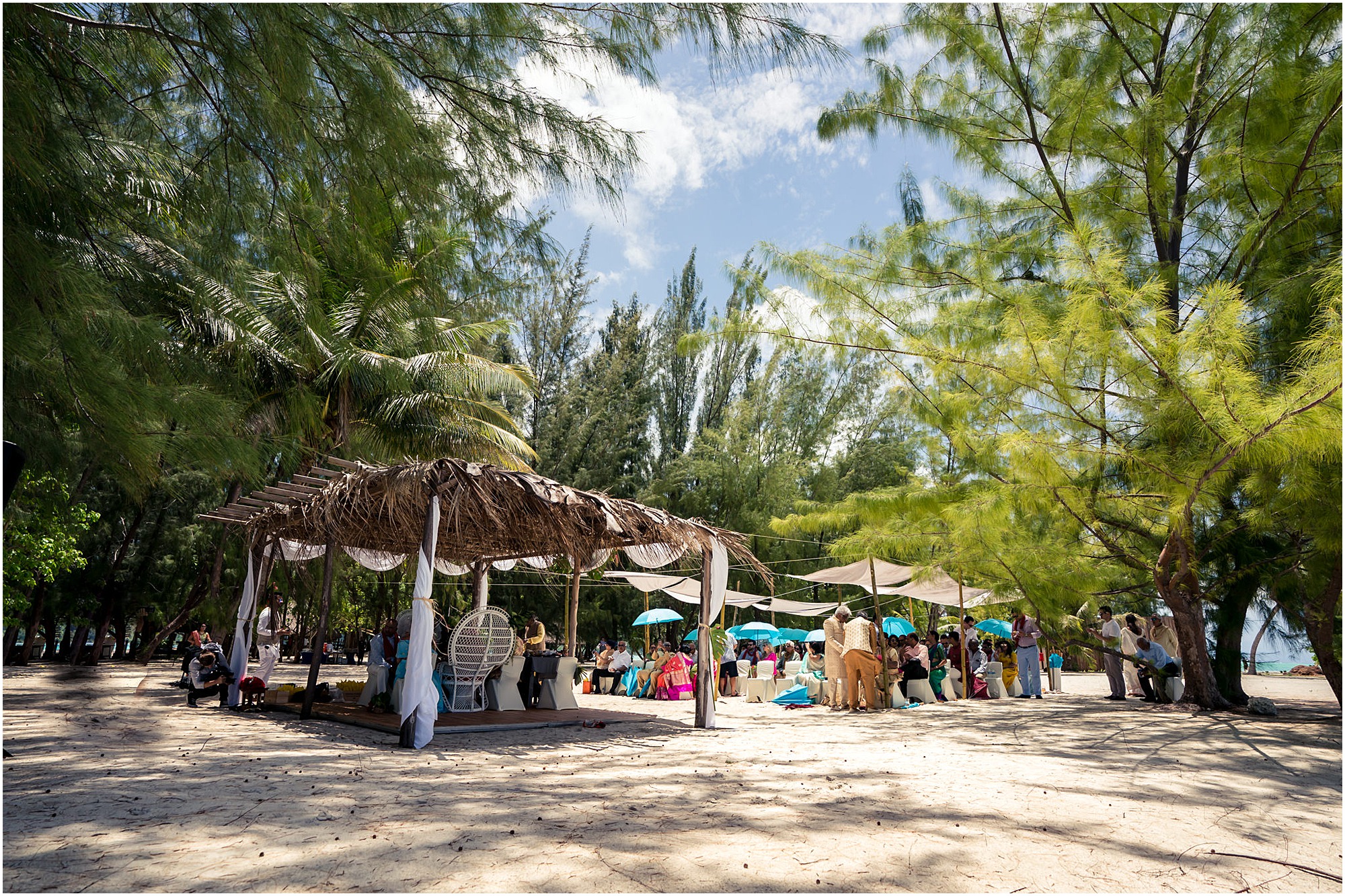 bora bora motu tapu indian wedding ceremony