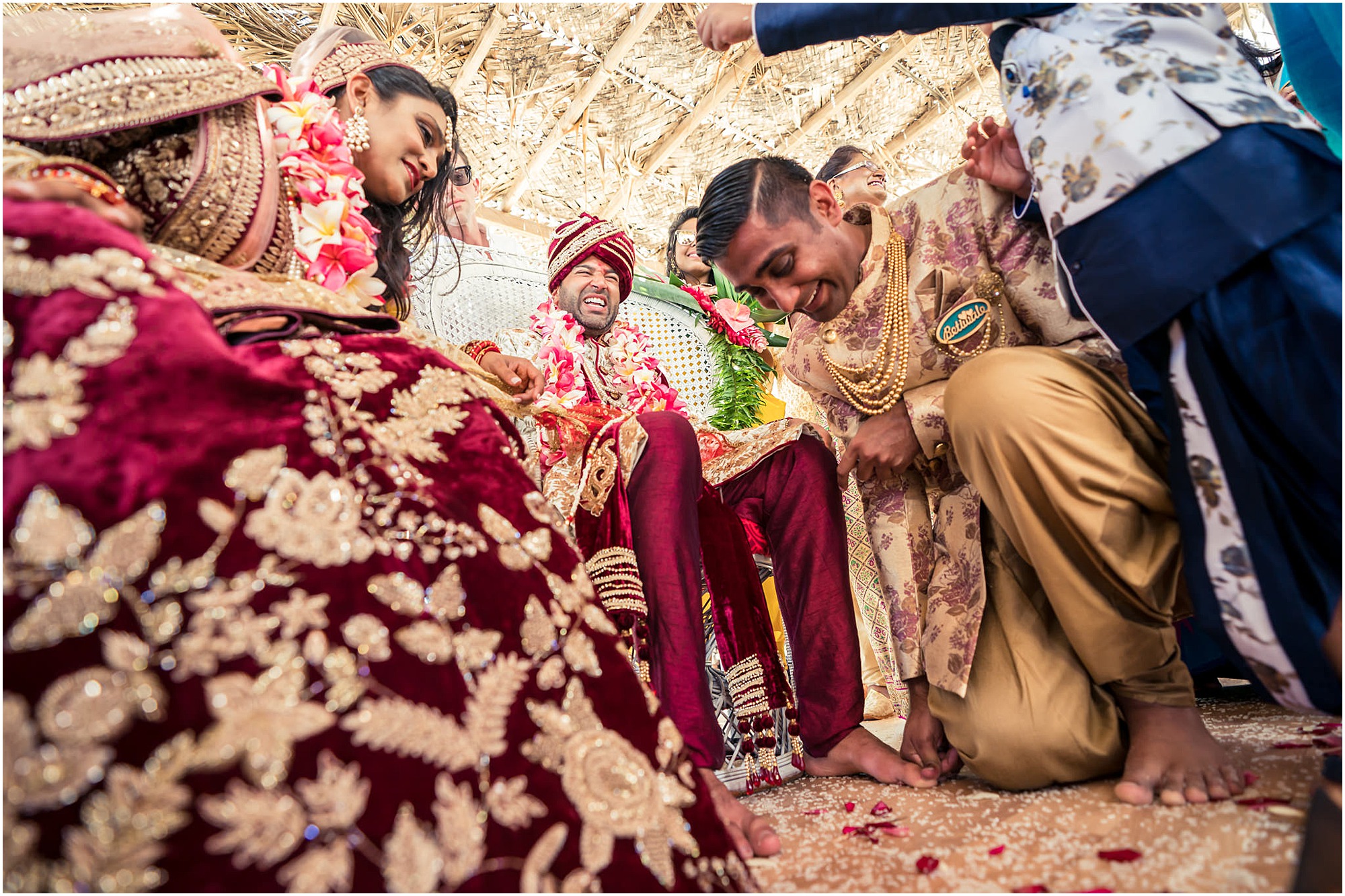 bora bora motu tapu indian wedding ceremony