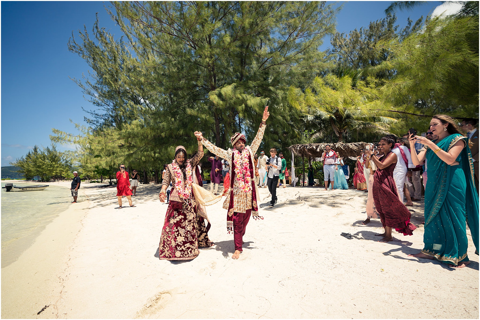 bora bora motu tapu indian wedding vidai