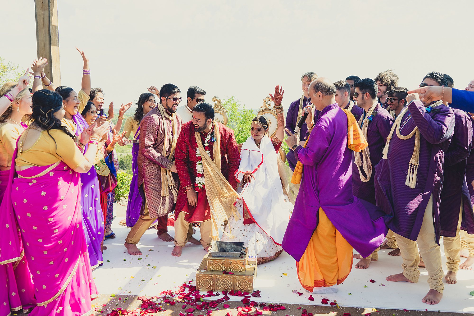 Hindi wedding at Canyonwood Ridge Dripping Springs Wedding Venue