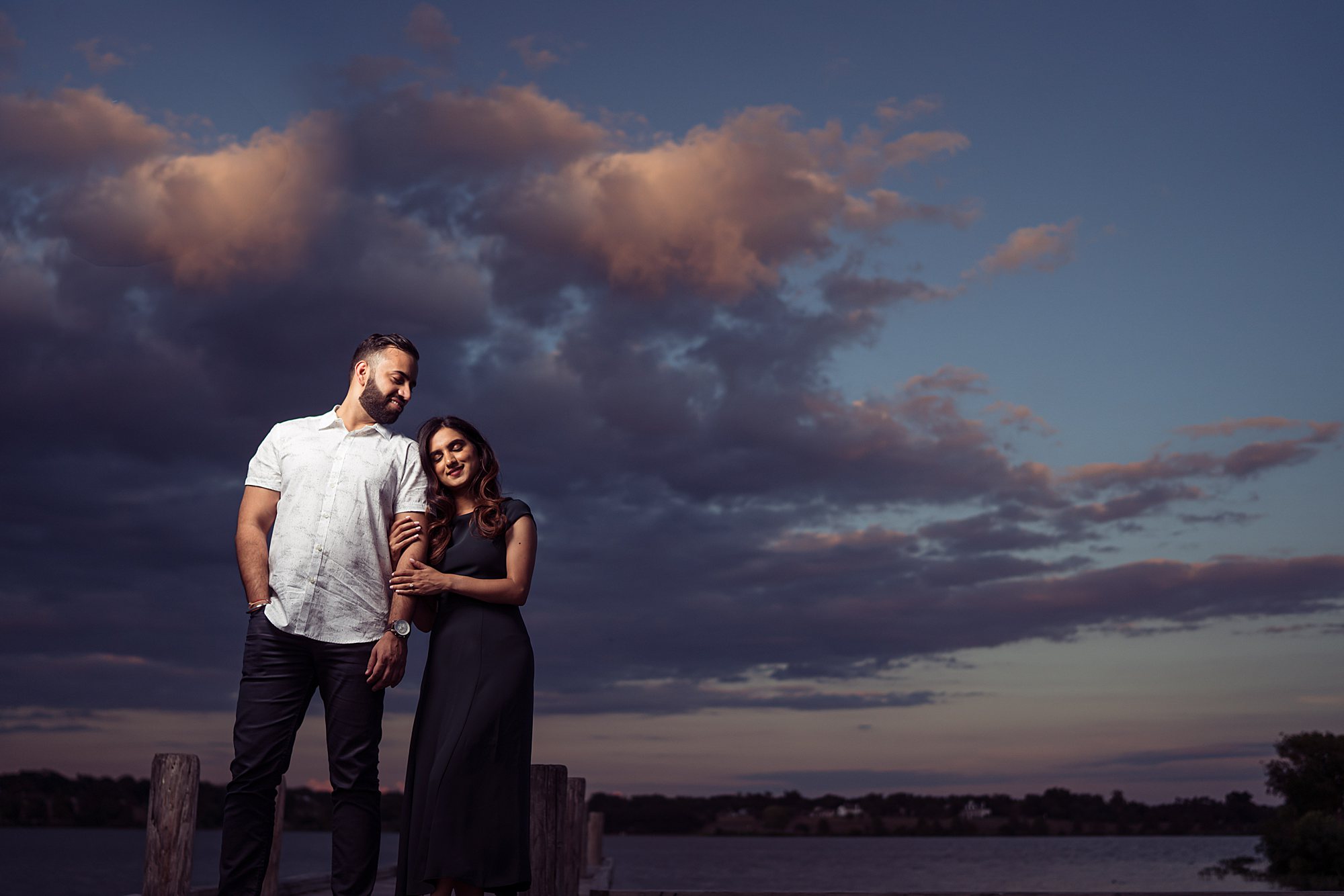 Dallas Engagement photos at white rock lake