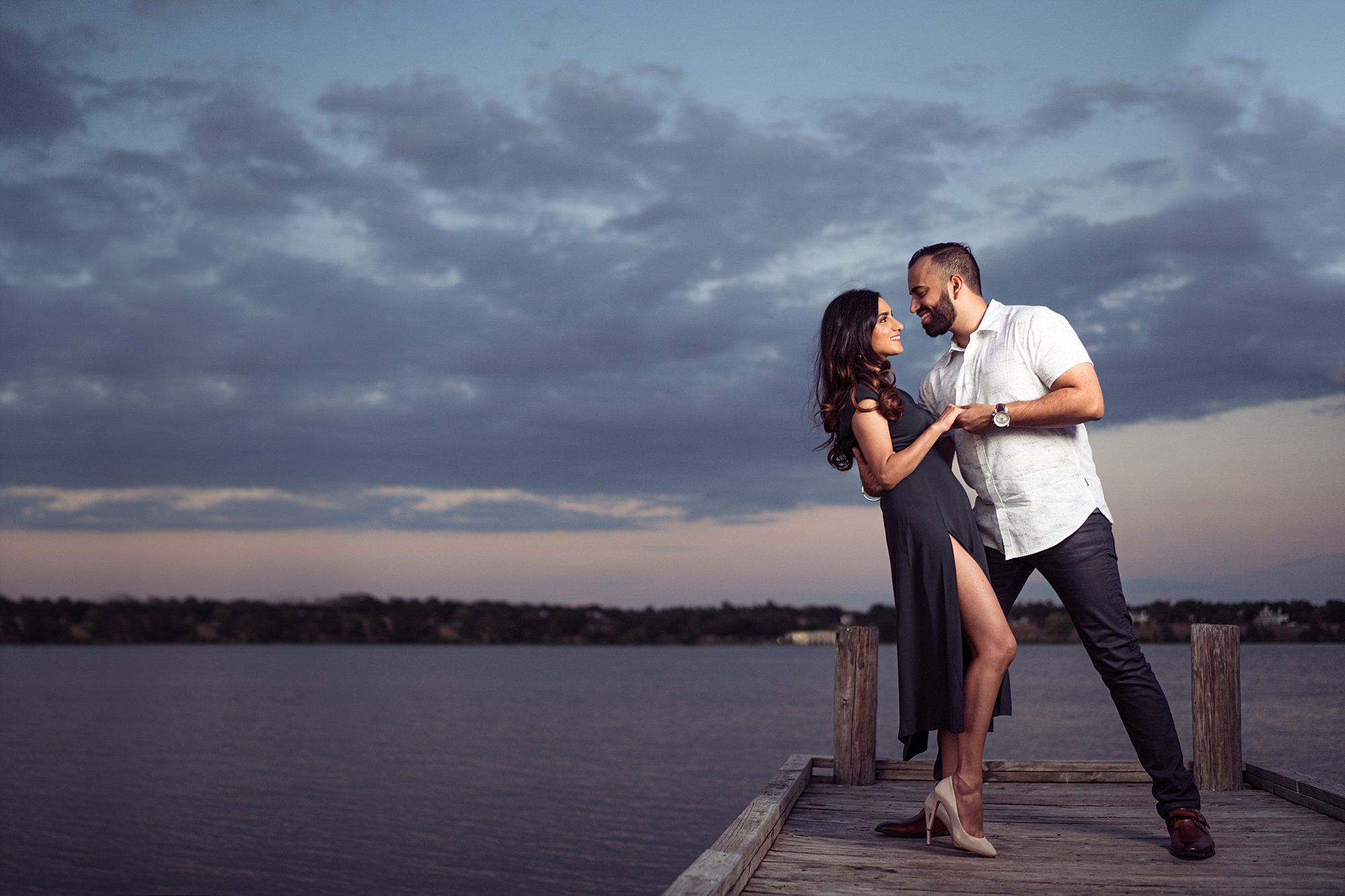 Dallas Engagement photos at white rock lake