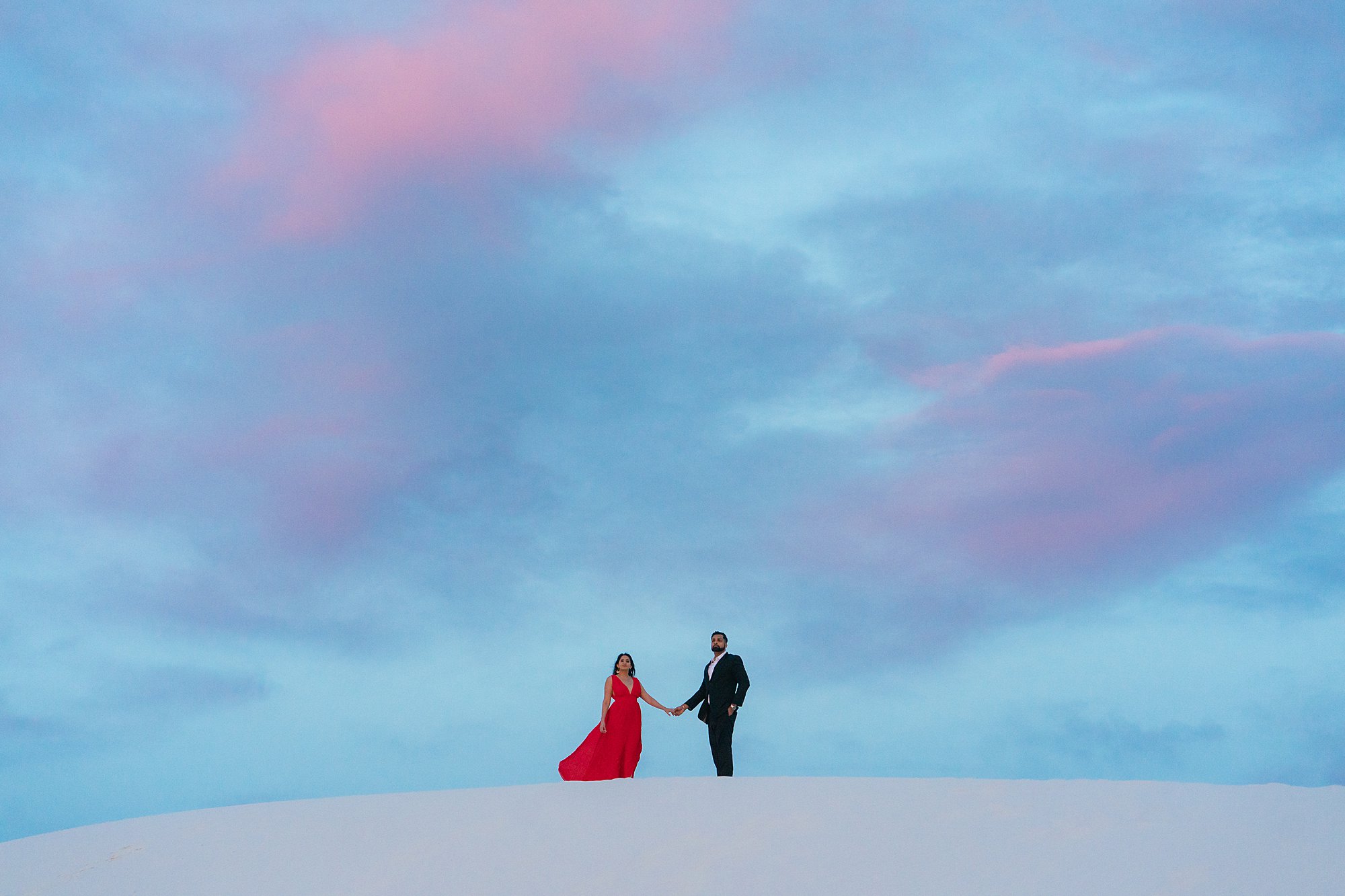 Sunset photos at white sands