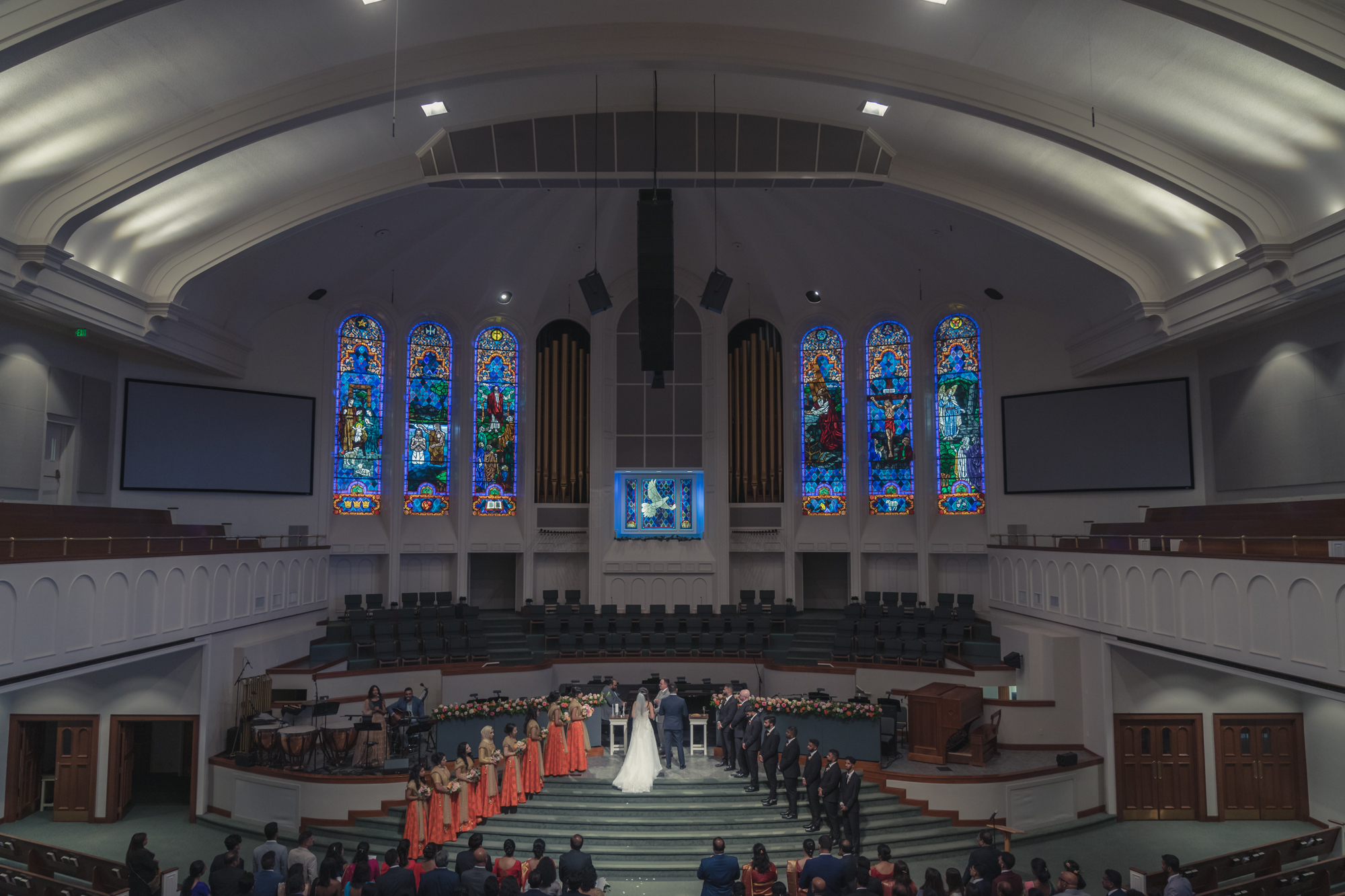 Hyde Park Baptist Church Wedding in Austin South Indian Wedding