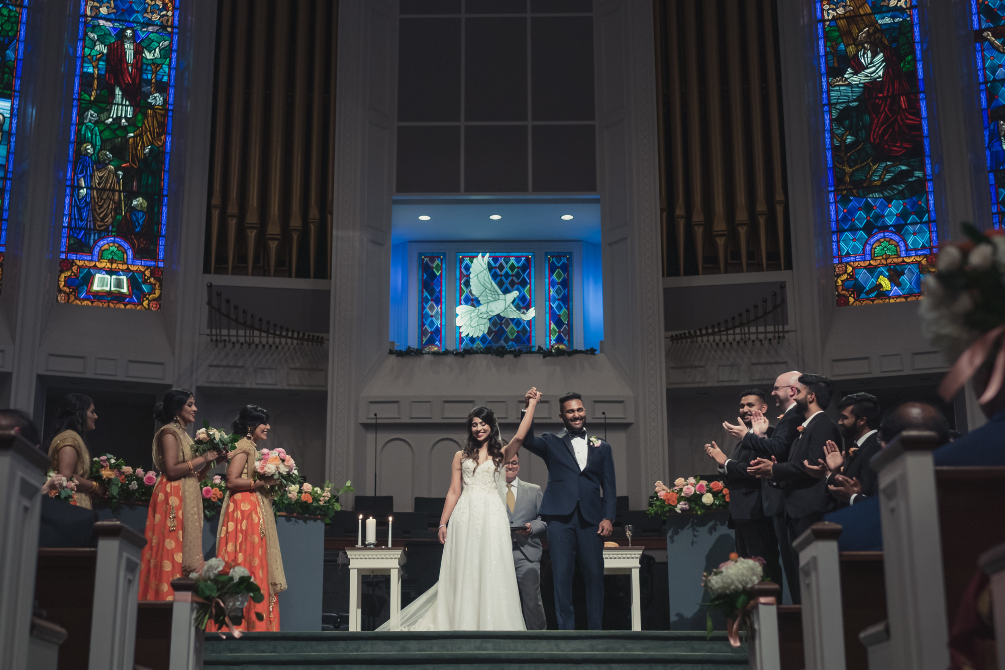 Hyde Park Baptist Church Wedding in Austin South Indian Wedding