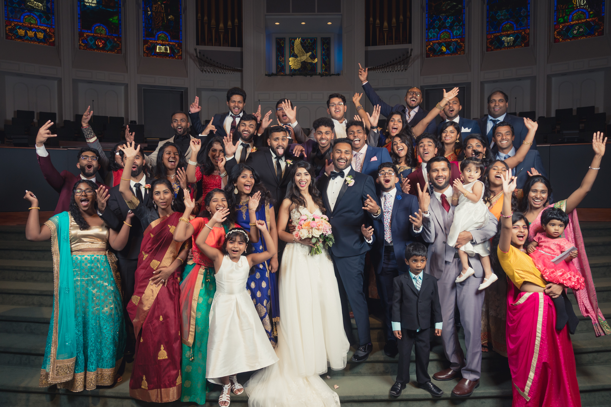 Hyde Park Baptist Church Wedding in Austin South Indian Wedding