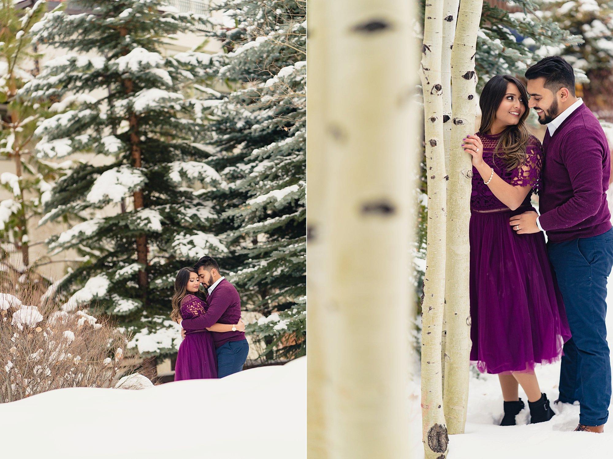 Veil village photos colorago engagement shoot 