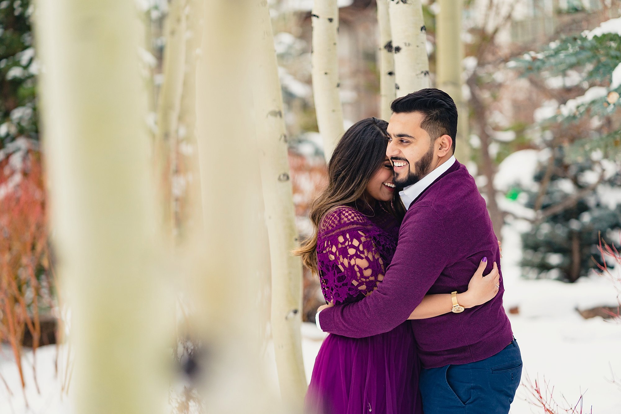 Veil village photos colorago engagement shoot 