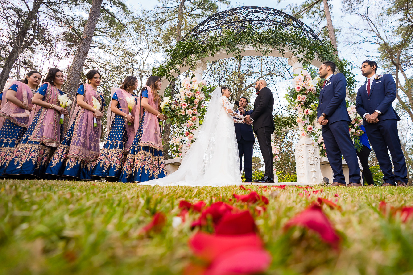 Chateau Cocomar Indian Wedding Photographer Houston