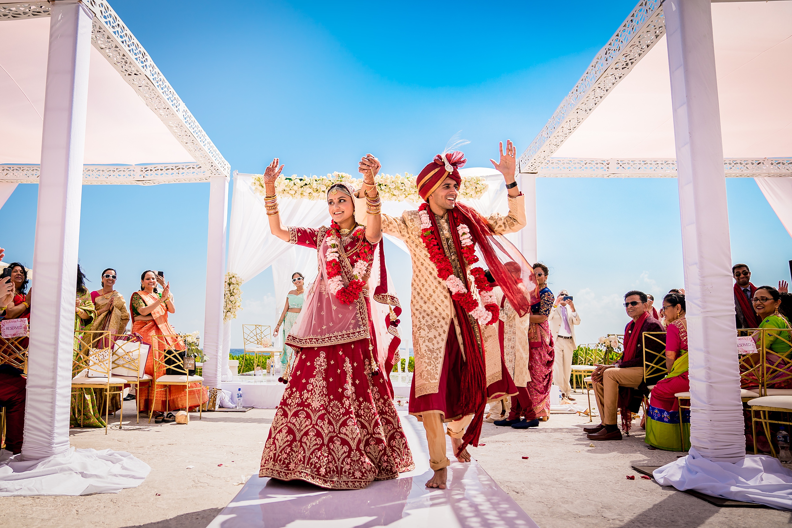 Hard Rock Riviera Maya Mexico Hindu Gujarati Wedding 