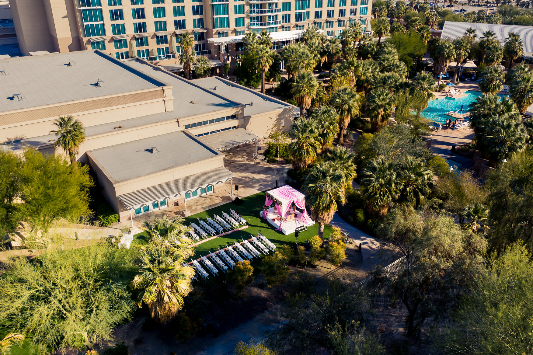 Aqua Caliente Resort Wedding Palm Springs