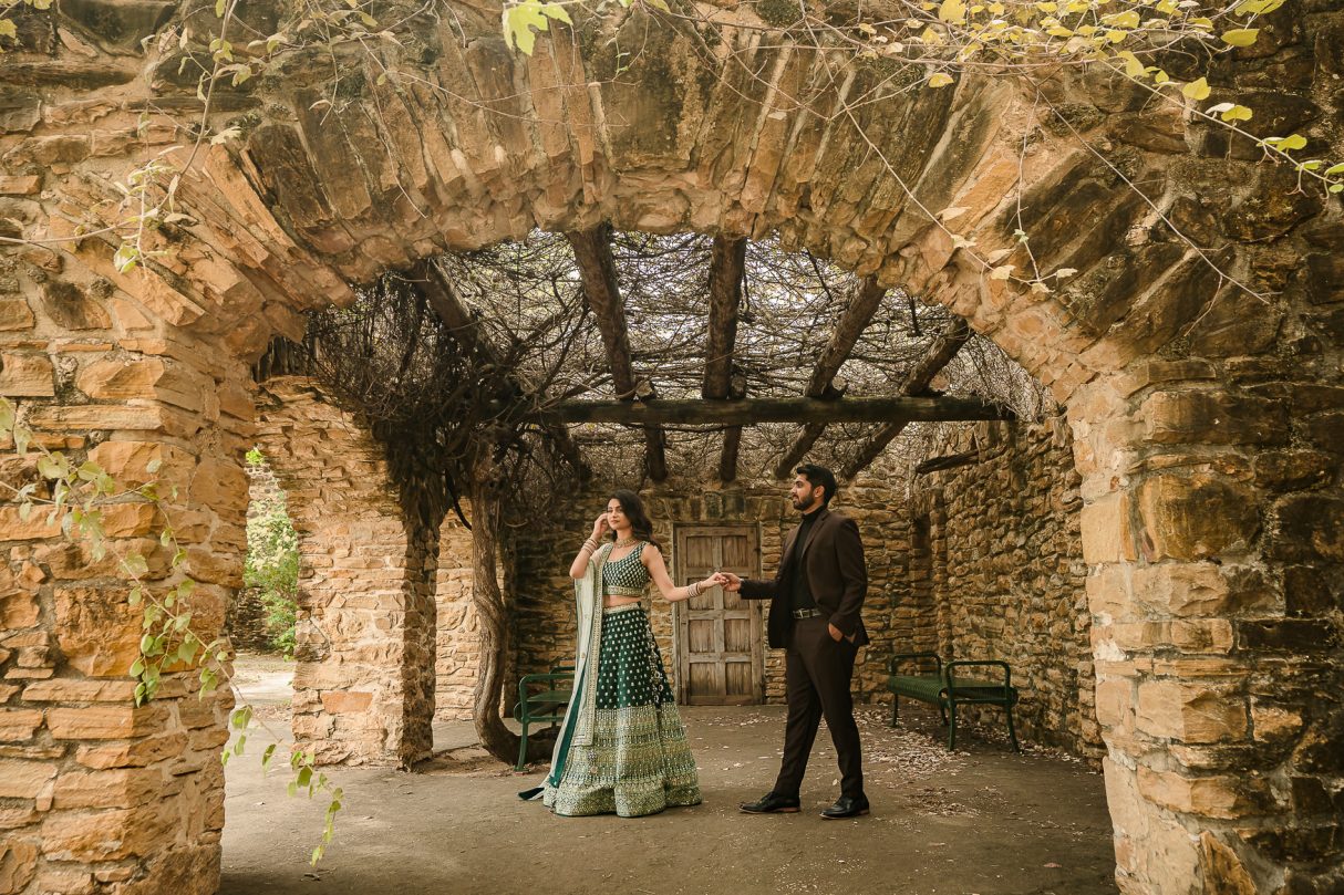 San Antonio Mission San Jose Engagement Photo Shoot Indian couple