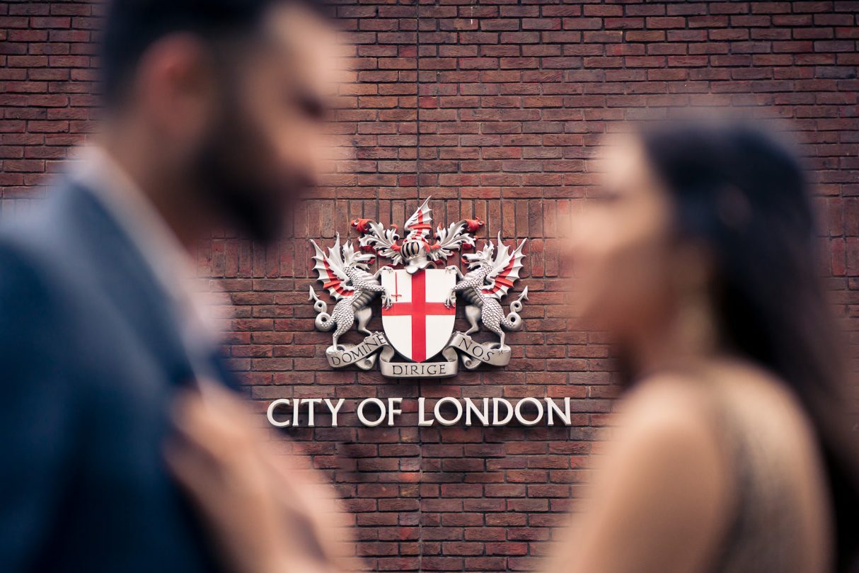 London engagement photo shoot with indian couple