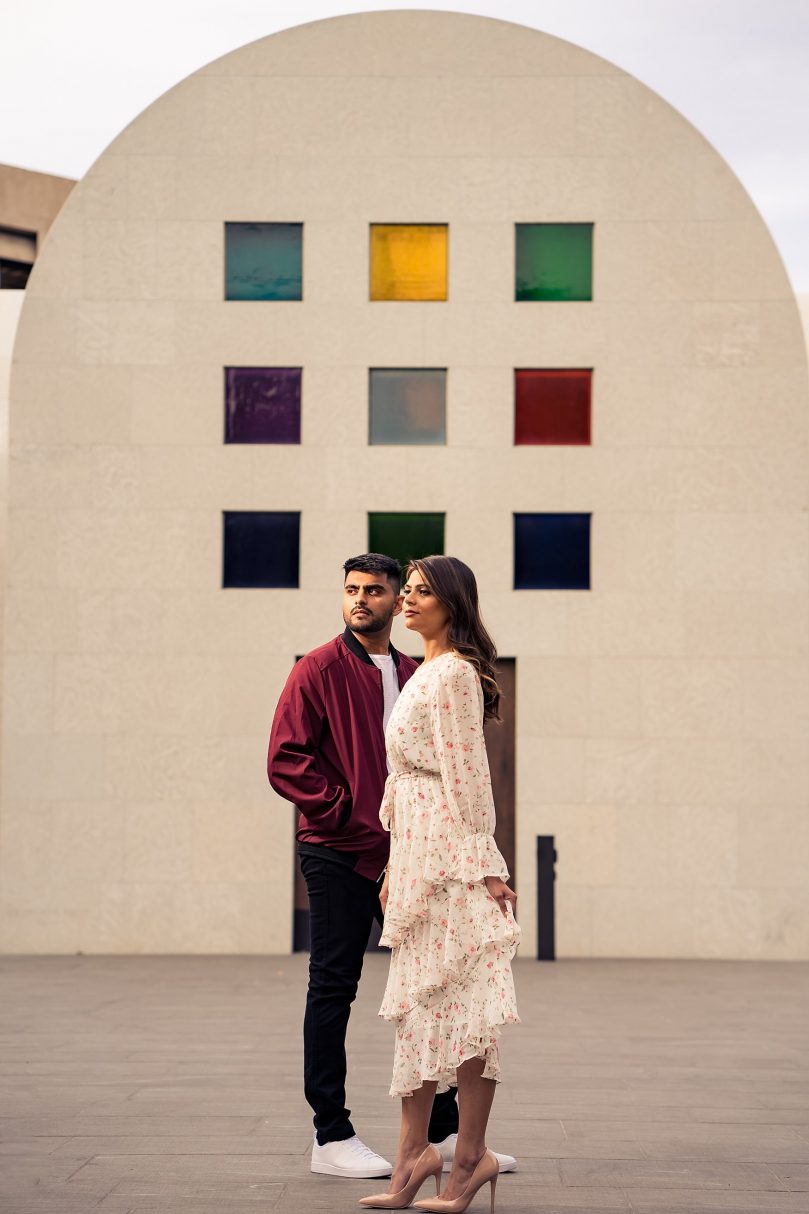 Austin Blanton Museum Engagement Photo Shoot 