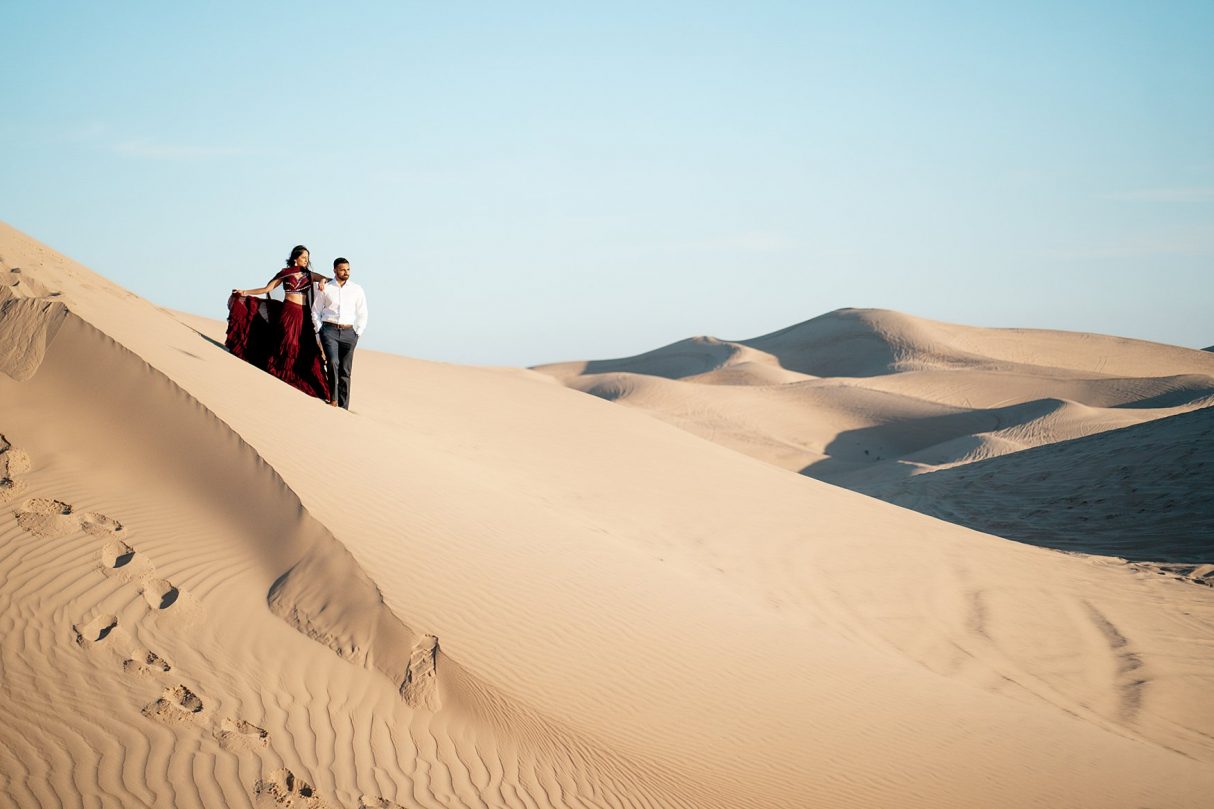 San Diego Algodones Sand Dunes Engagement Photo Shoot 