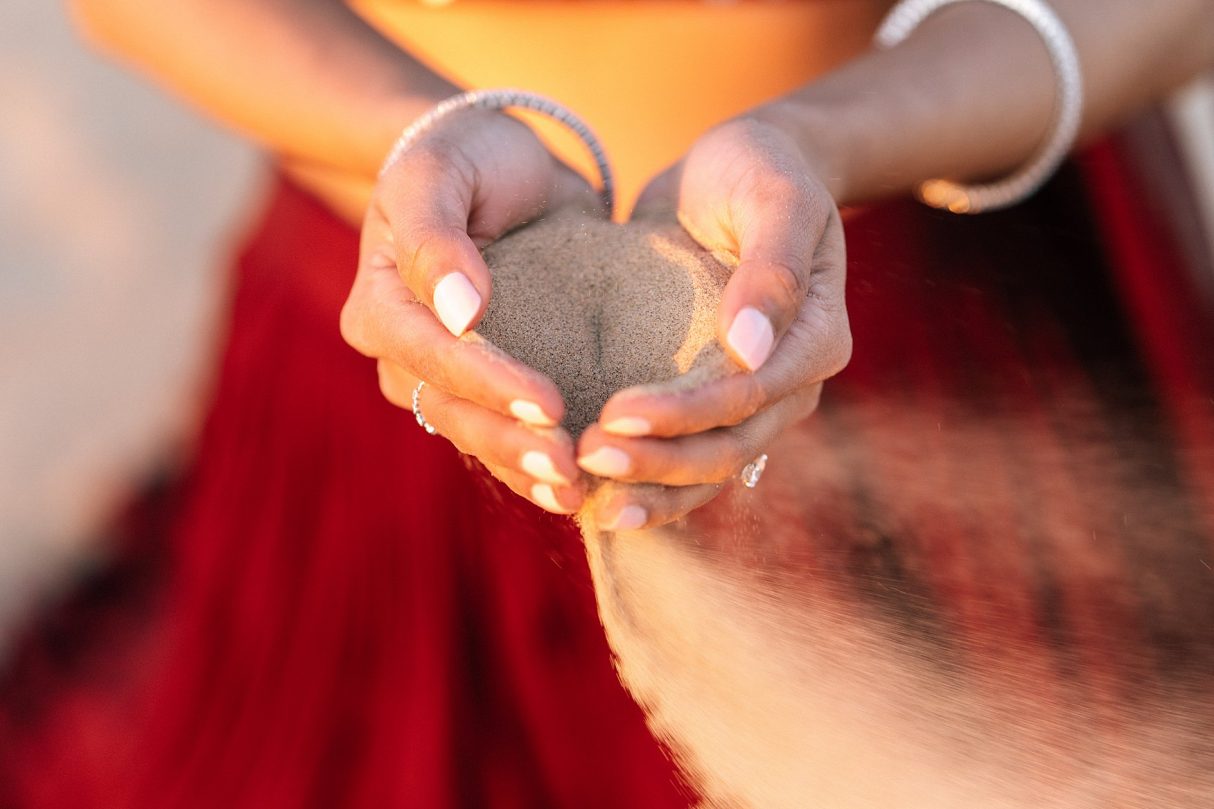 San Diego Algodones Sand Dunes Engagement Photo Shoot 