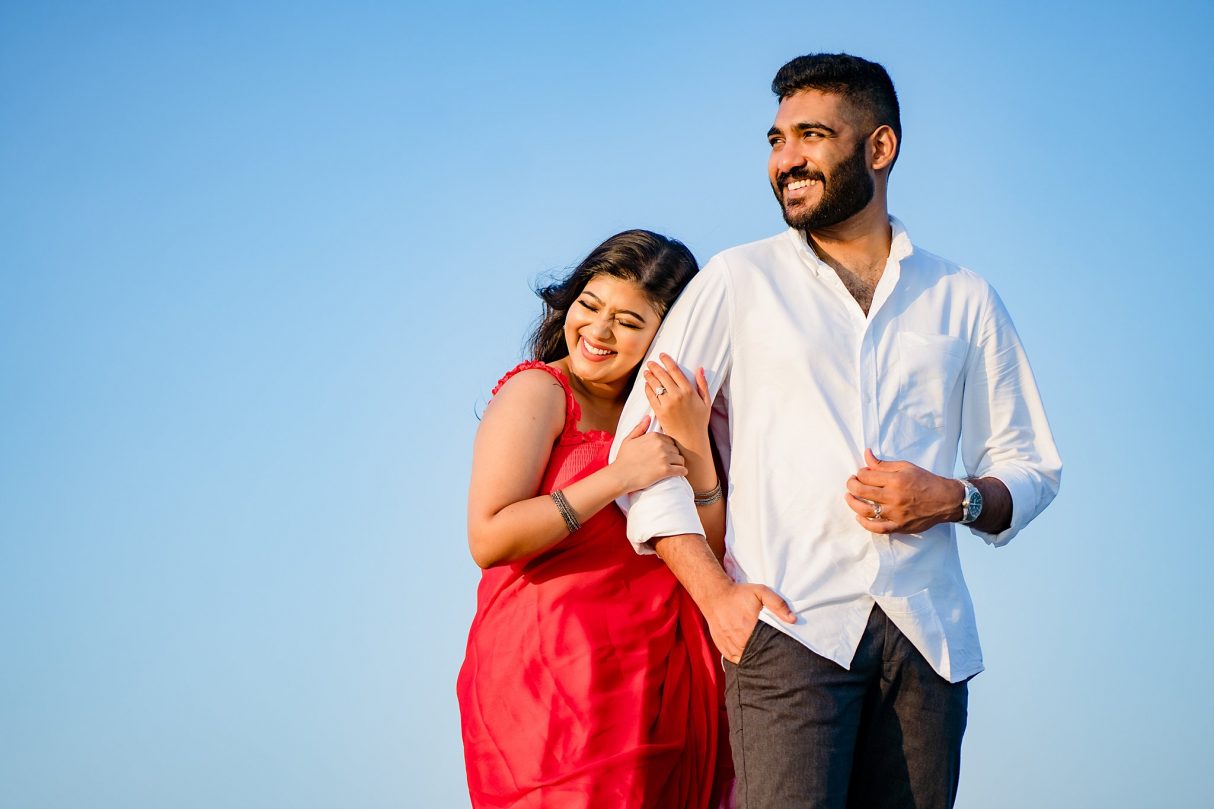 Galveston Beach Pre-Wedding Shoot with Shannon and Libin

