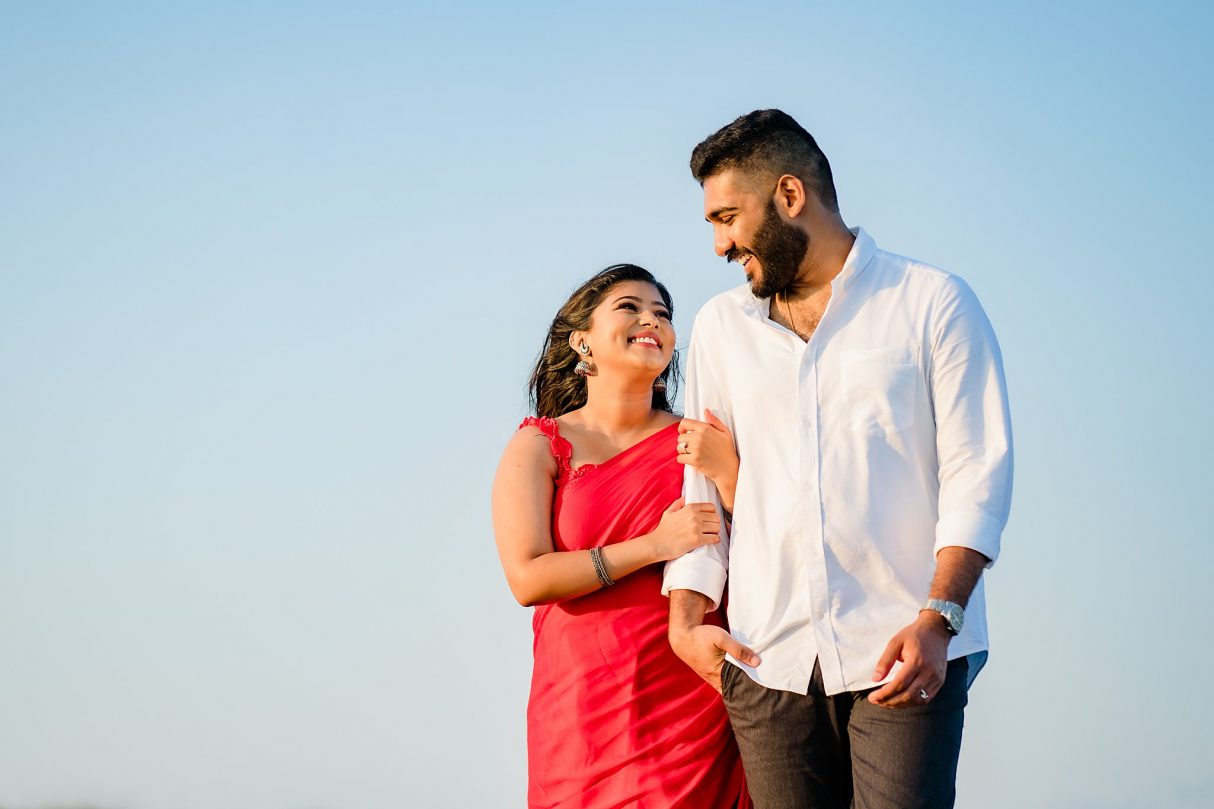 Galveston Beach Pre-Wedding Shoot with Shannon and Libin

