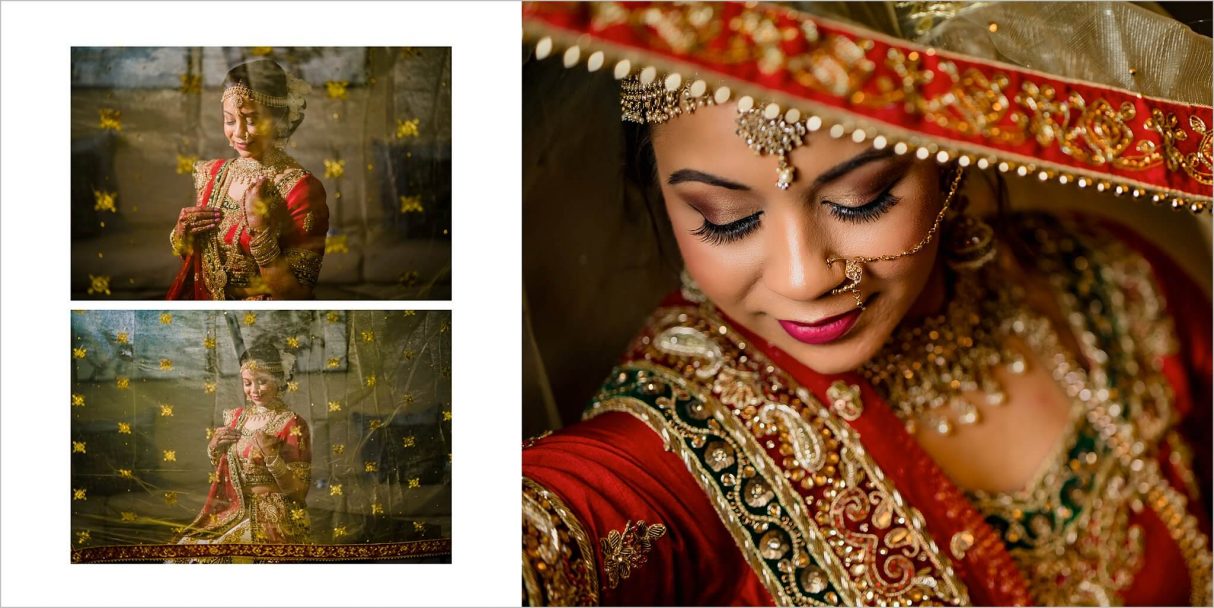 Bride prep Renaissance Dallas Hotel Indian Wedding