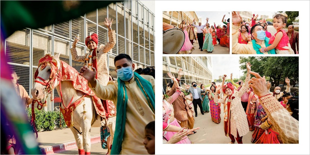 Baraat Renaissance Dallas Hotel Wedding