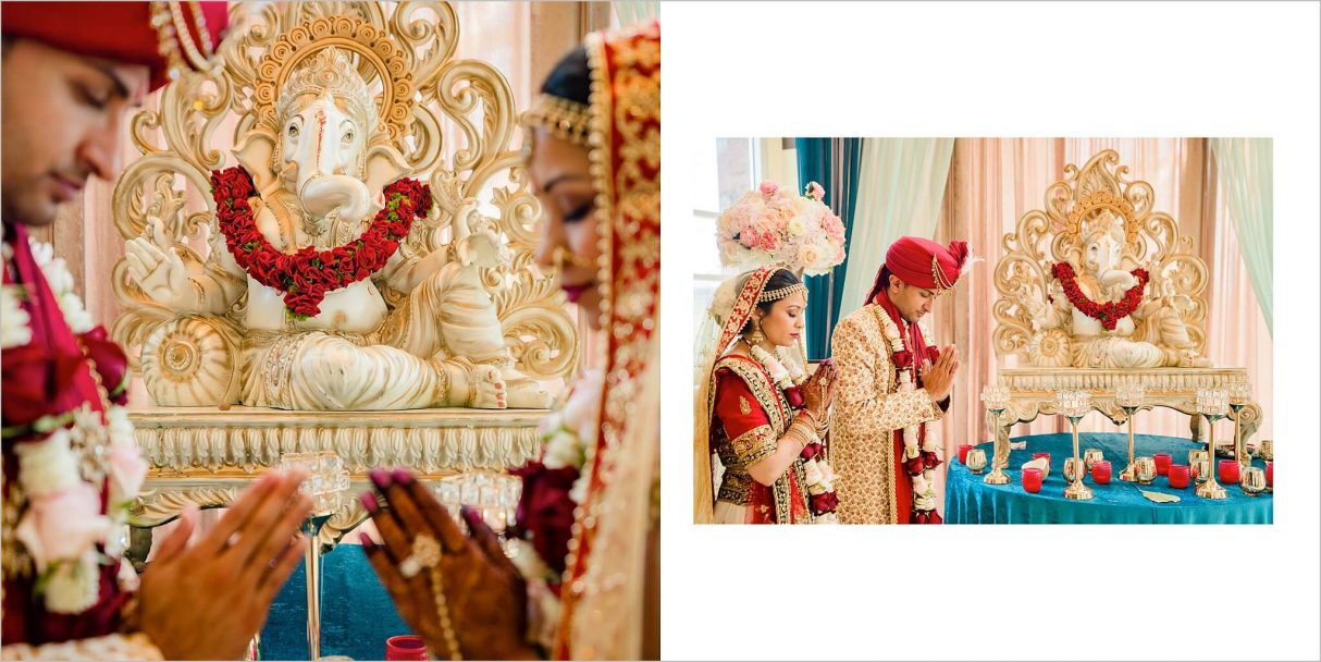 Wedding Ceremony Renaissance Dallas Hotel Wedding